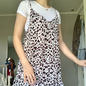 Leopard print sundress